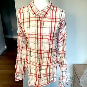 Old Navy Lightweight Boyfriend Shirt XXL